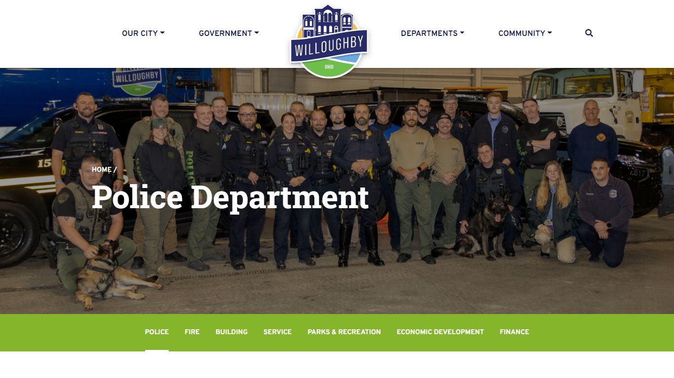 Police - City of Willoughby, Ohio