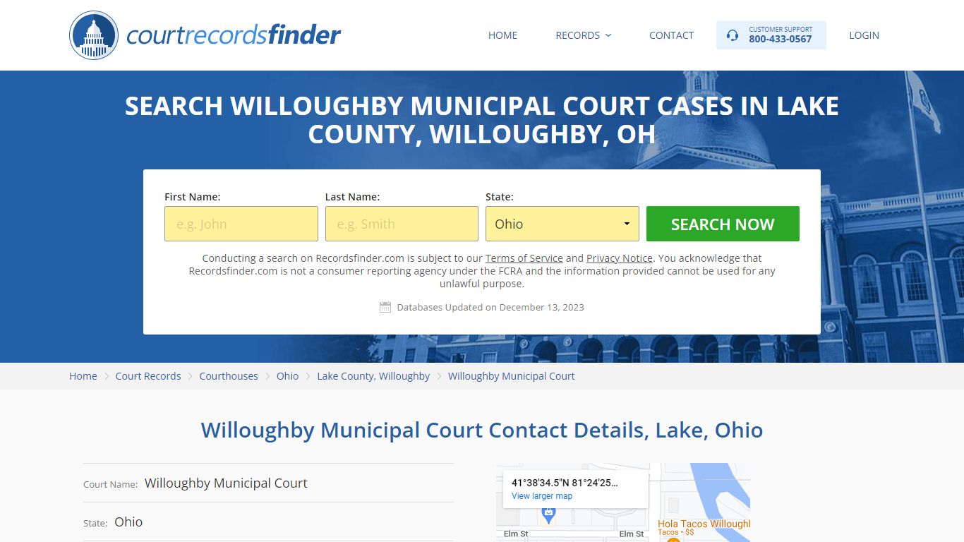 Willoughby Municipal Court Case Search - Lake County, OH